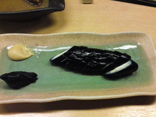 長なすの一本漬け