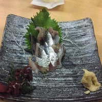 イワシの刺身