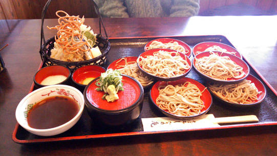 なごみそば 天ぷら付き