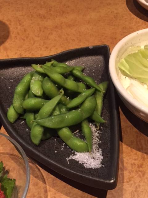 とりあえずの枝豆