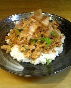 和風　鶏キーマカレー