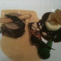 蝦夷シカのグリル