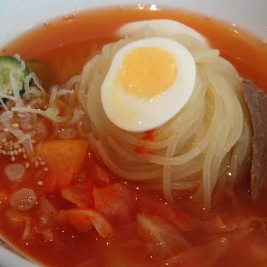 焼き肉と冷麺のランチ