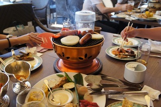 ＢＢＱランチ　飲み放題付き