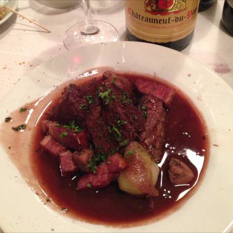 ブルゴーニュ風 牛肉の赤ワイン煮