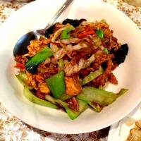 豚肉ときくらげ卵炒め