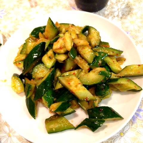 きゅうりピリ辛