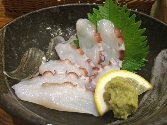 活車海老お刺身