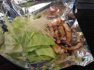 いかげそバター醤油