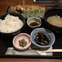 かじきのレアカツ定食