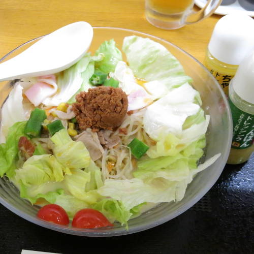 冷やしちゃんぽん麺増量