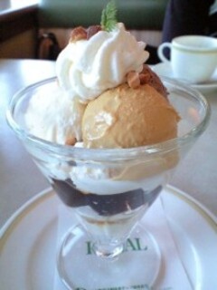 コーヒーゼリーサンデー