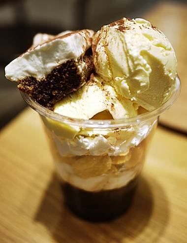 ティラミスパフェ