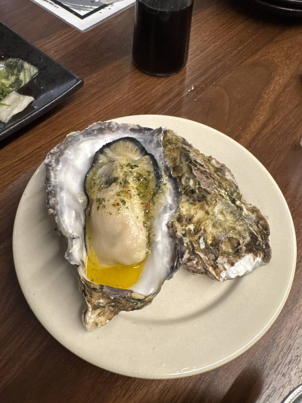 牡蠣のカルゴバター