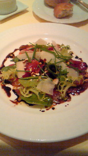 蝦夷鹿のカルパッチョ