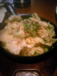 アンチョビキャベツ