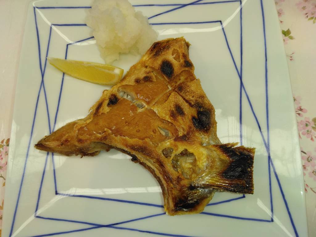 ブリかま塩焼き