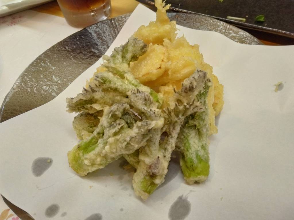 旬の天ぷら盛り合わせ