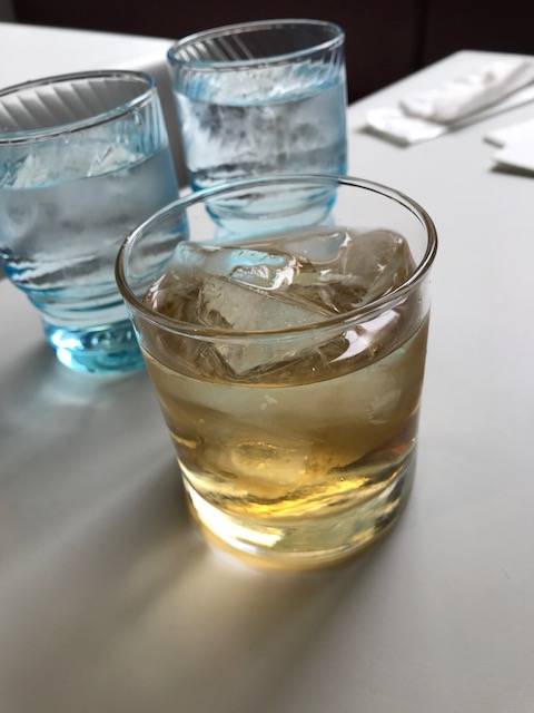 紀州産南高梅酒（ロック）