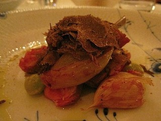 仔山羊のロースト　秋トリュフ風味