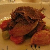 仔山羊のロースト　秋トリュフ風味