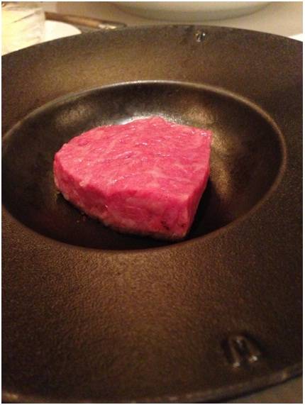 和牛のビステッカ　アロマフレスカスタイル