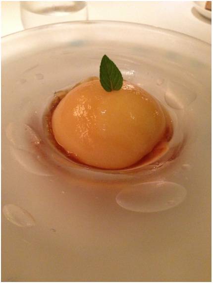 桃のコンフォート 紅茶ジュレ