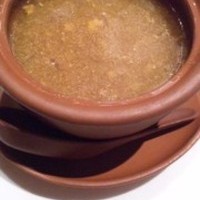 蟹味噌とふかひれのスープ