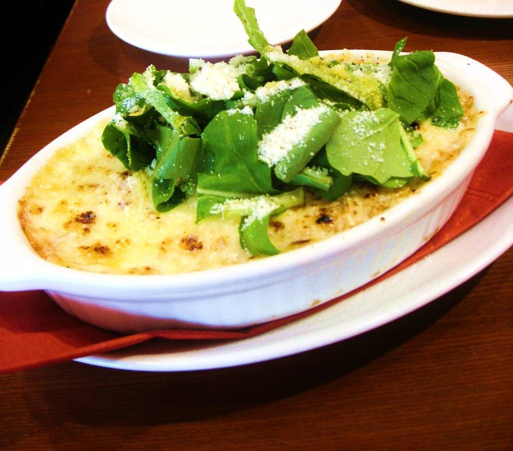 半熟玉子とカポナータのトマトリゾットグラタン