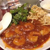 天然海老と熟成豆板醤のチリソース