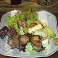 名物もも炭焼き