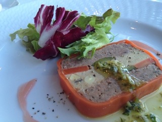 牛肉と七面鳥のテリーヌ