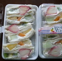 スペシャルフルーツサンド