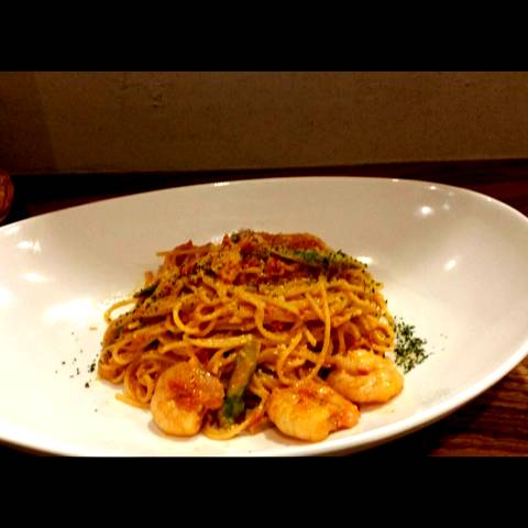 トマトクリームパスタ