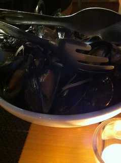 ムール貝のマリニール　白ワイン蒸し