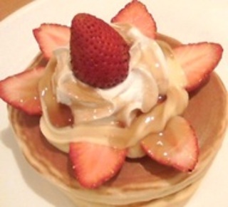 ストロベリーホットケーキ