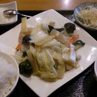 海鮮野菜炒め定食