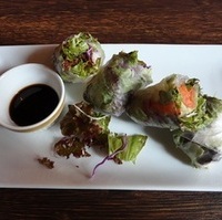 エビとアボカドの生春巻き