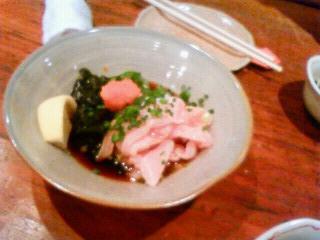 ササミポン酢和え