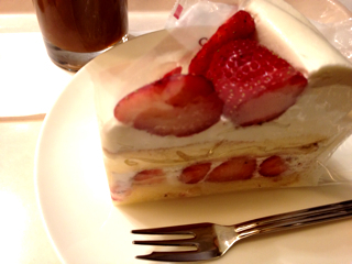 イチゴのショートケーキ