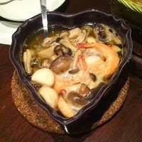エビときのこのアヒージョ