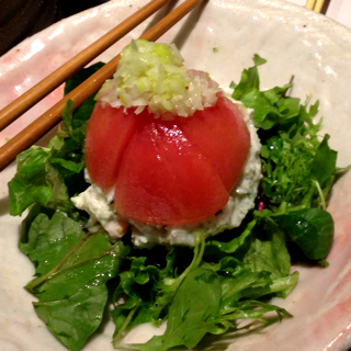 お芋とトマトのサラダ