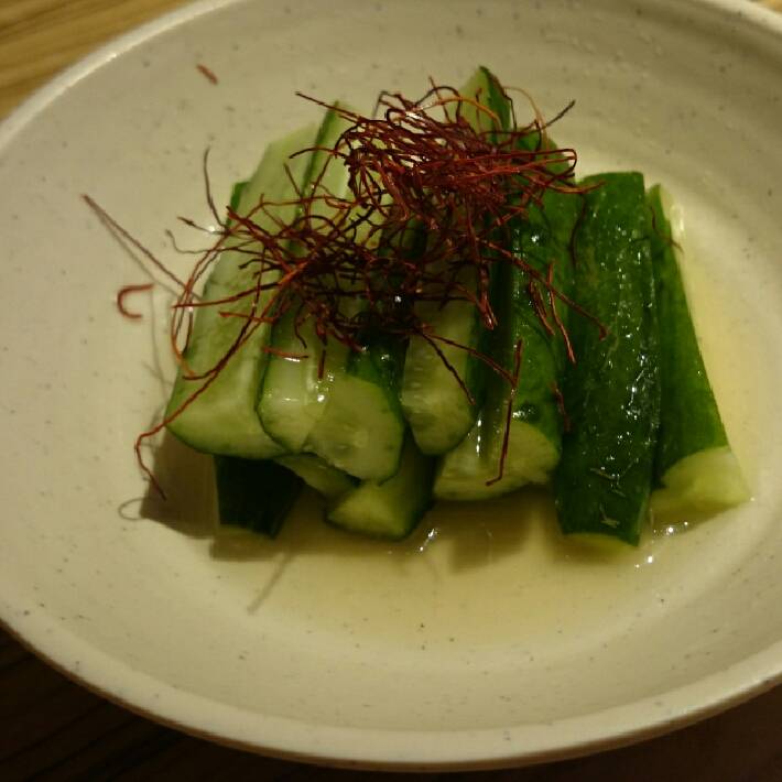 胡瓜わさび漬け