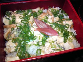 照り焼きおぼろ豆腐重