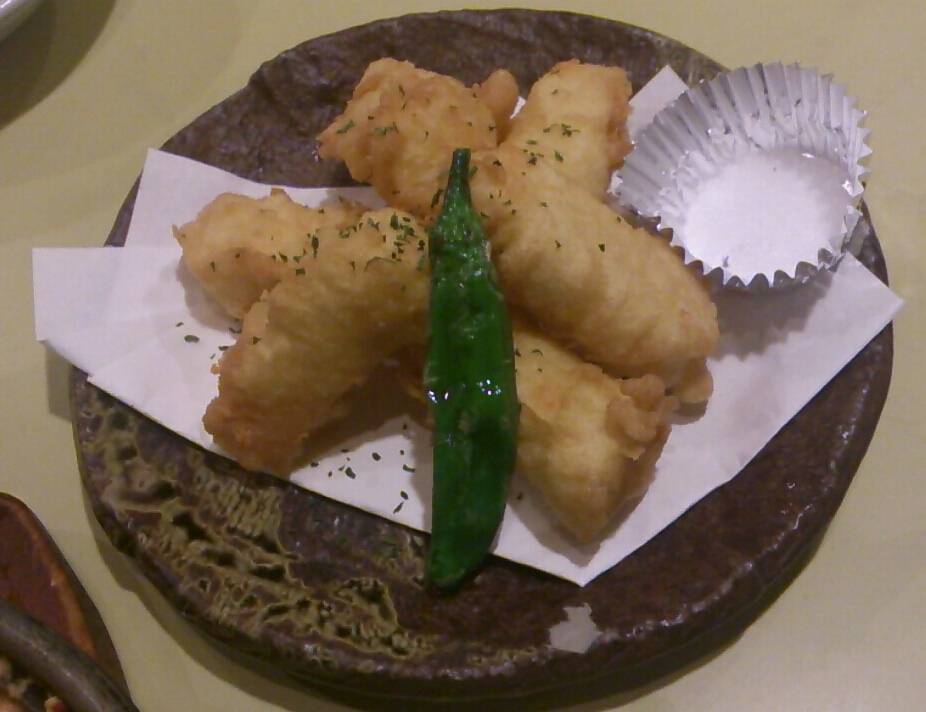 ガーリーックチーズ天