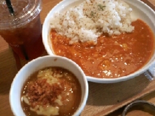 トマトと鶏肉のカレー