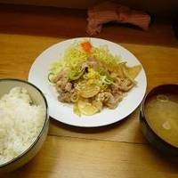 生姜焼き定食～塩だれ～