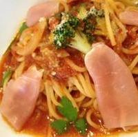 生ハムのトマトパスタ