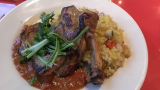 タンドリーチキン＆サフランライス