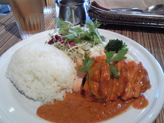 鶏肉のレッドカレーソース